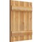Ekena Millwork Joined Board-n-Batten Shutters, Rough Sawn Western Red Cedar, 21 1/2W x 27H, PR RBJ06S21X027RWR - alternate 5